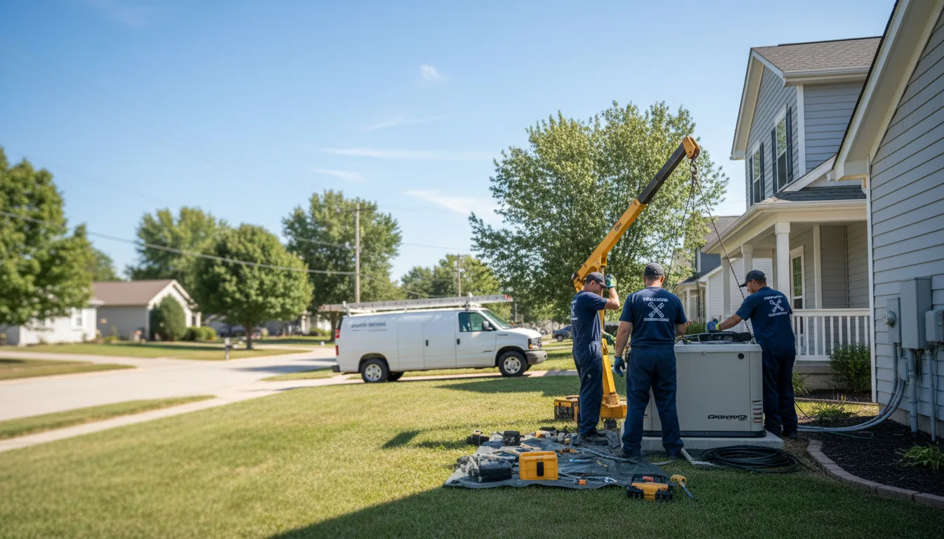 Generator Installation in Elk Falls, KS near me